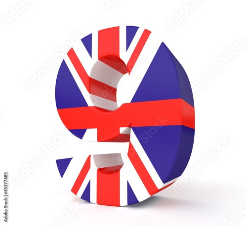 3d UK flag collection - number 9