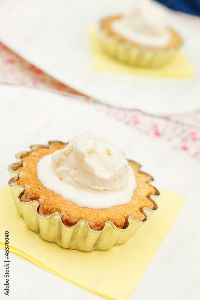 cake with vanilla ice cream cake with vanilla ice cream