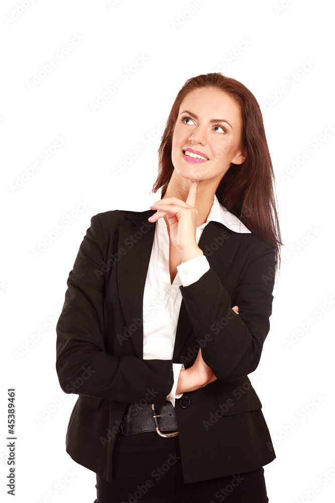 Portrait of a confident young woman standing Portrait of a confident young woman standing