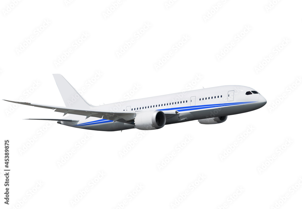 Obraz premium airplane with path l