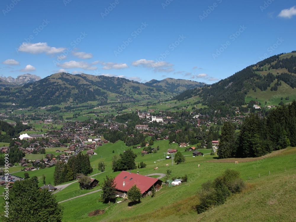 Beautiful Gstaad, Famous Holiday Resort