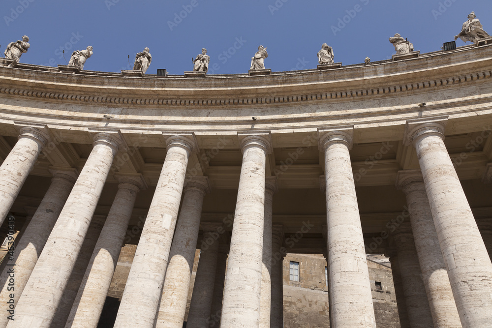 Plaza de San Pedro y columnata de Bernini, El Vaticano