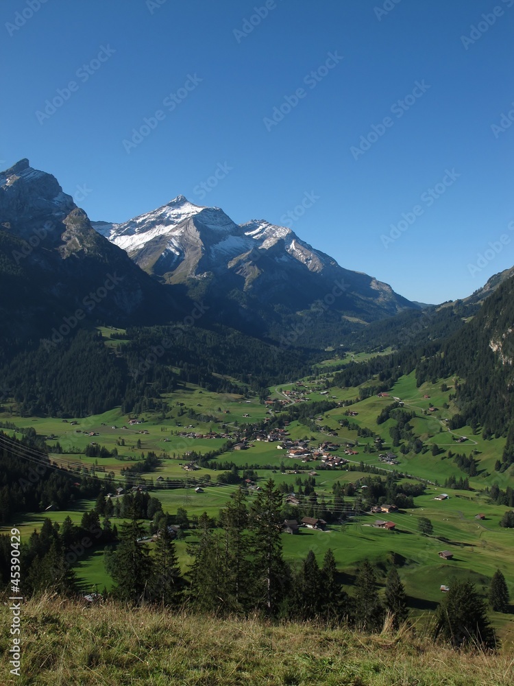 Gsteig Bei Gstaad And Oldenhorn
