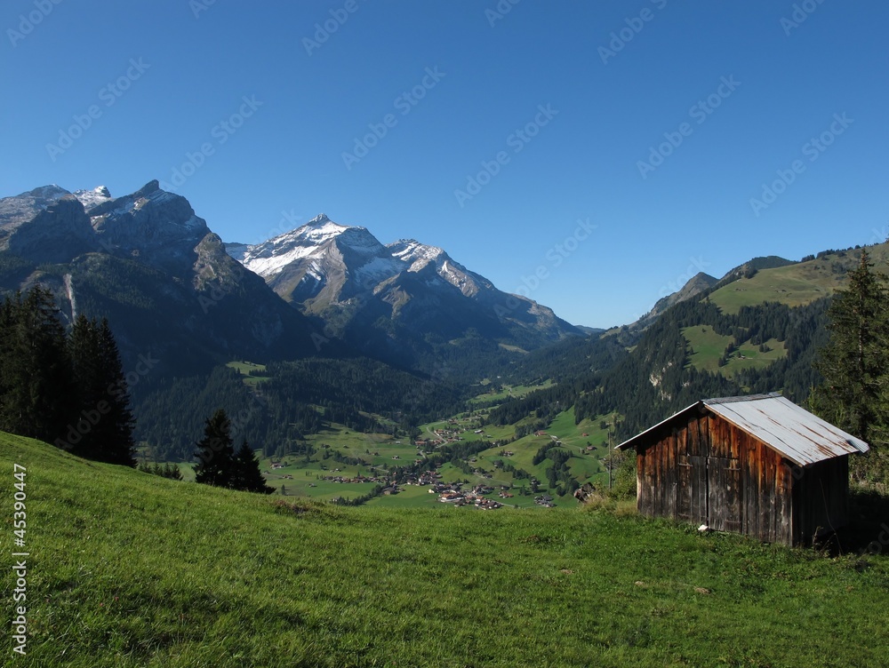 Scenery In The Bernese Oberland