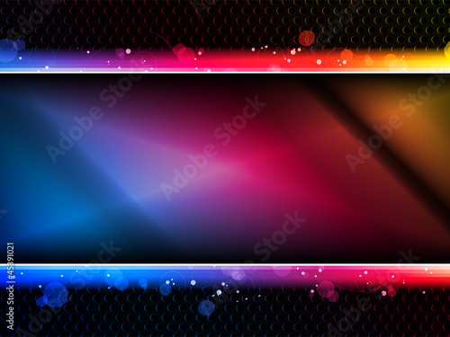 Colorful Rainbow Neon Party Background