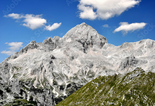 Mount Triglav in the Julian Alps - Slovenia, Europe photo