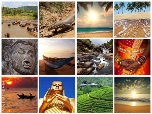 Sri Lanka collages