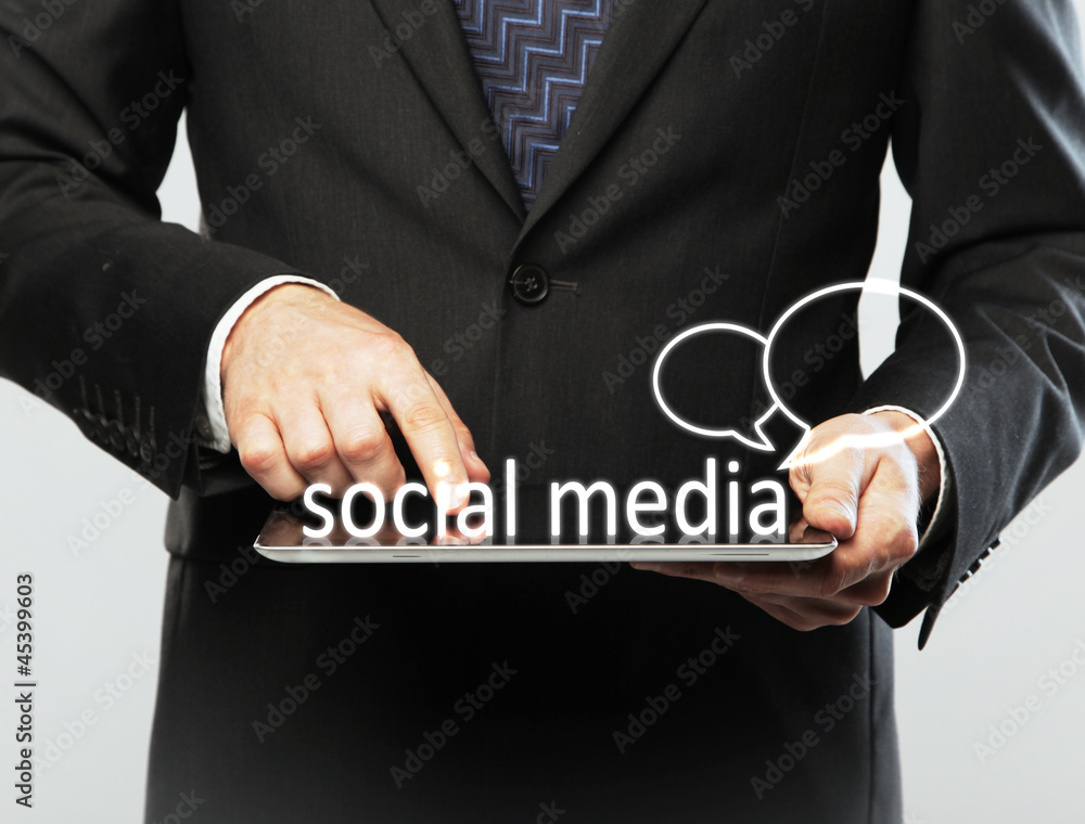 social media concept social media concept