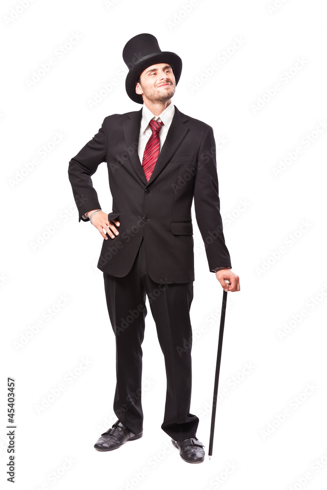 Businessman with Top Hat Businessman with Top Hat