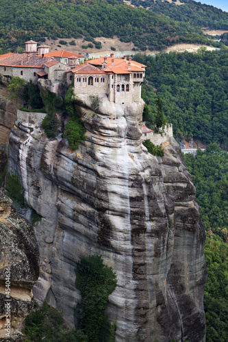 Monastery at Meteora near Kalambaka in Greece photo