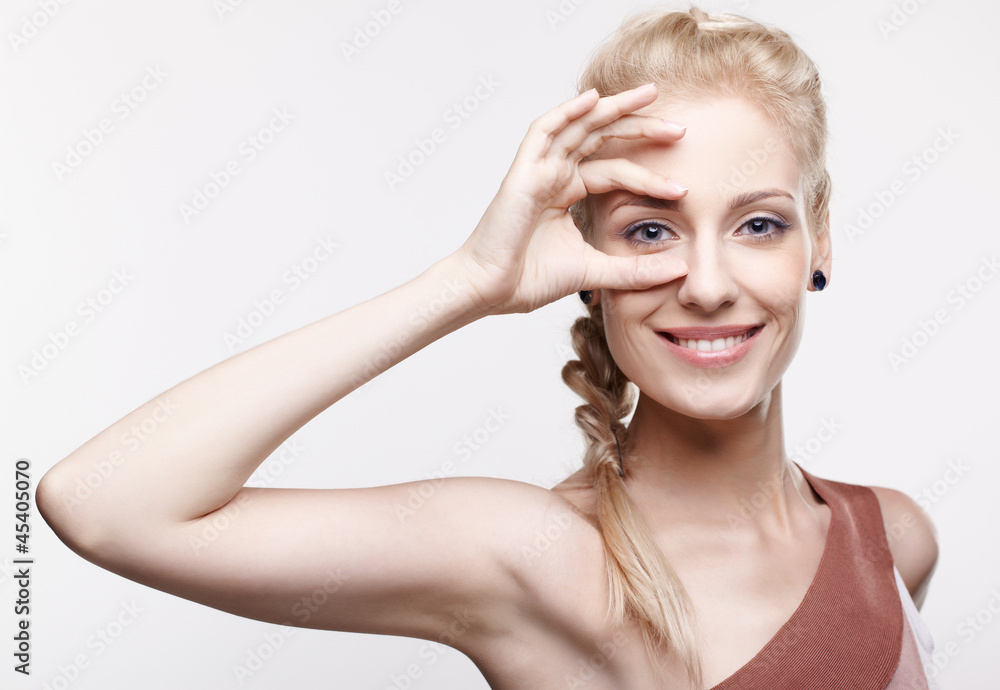 Fototapeta premium blonde girl