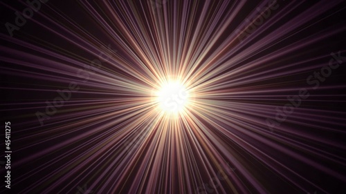 Rotating lens flare effect 01- loop 1080p