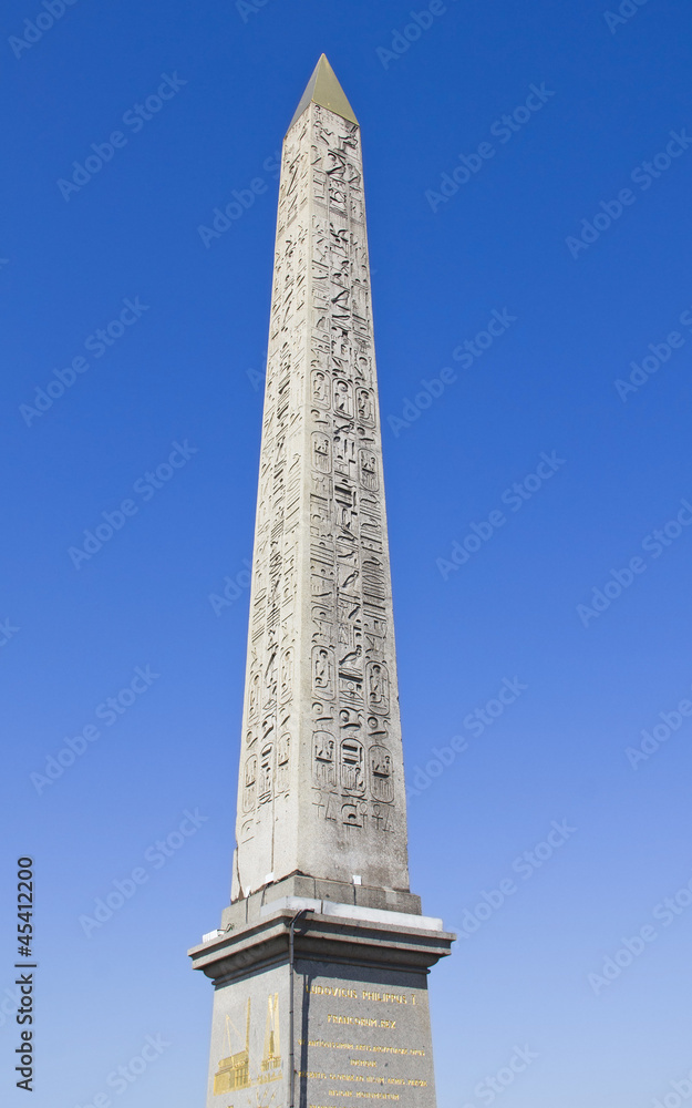 The Luxor obelisk, Place de la Concorde, Paris