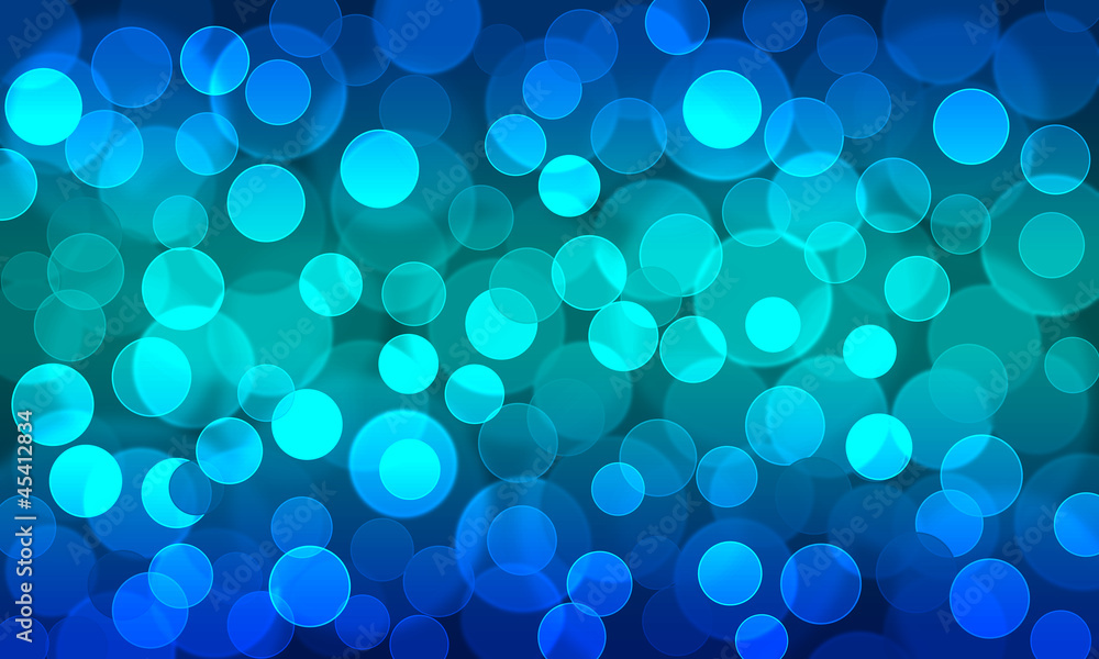 Blue blurred bokeh background. Blue blurred bokeh background.