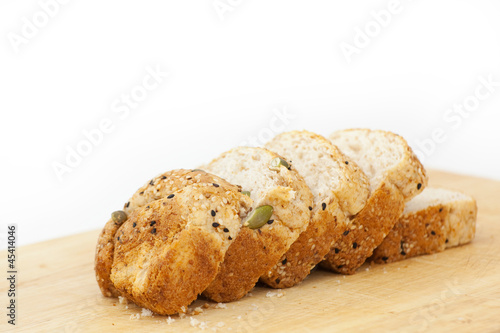 Fresh wholewheat bread