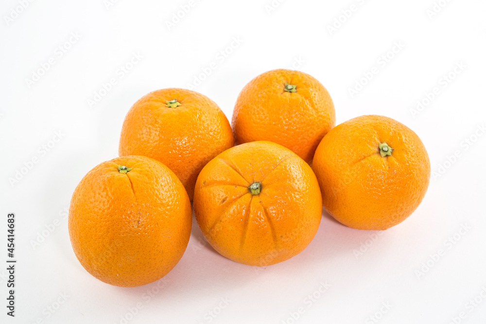 Mandarin Orange isolated on white background Mandarin Orange isolated on white background