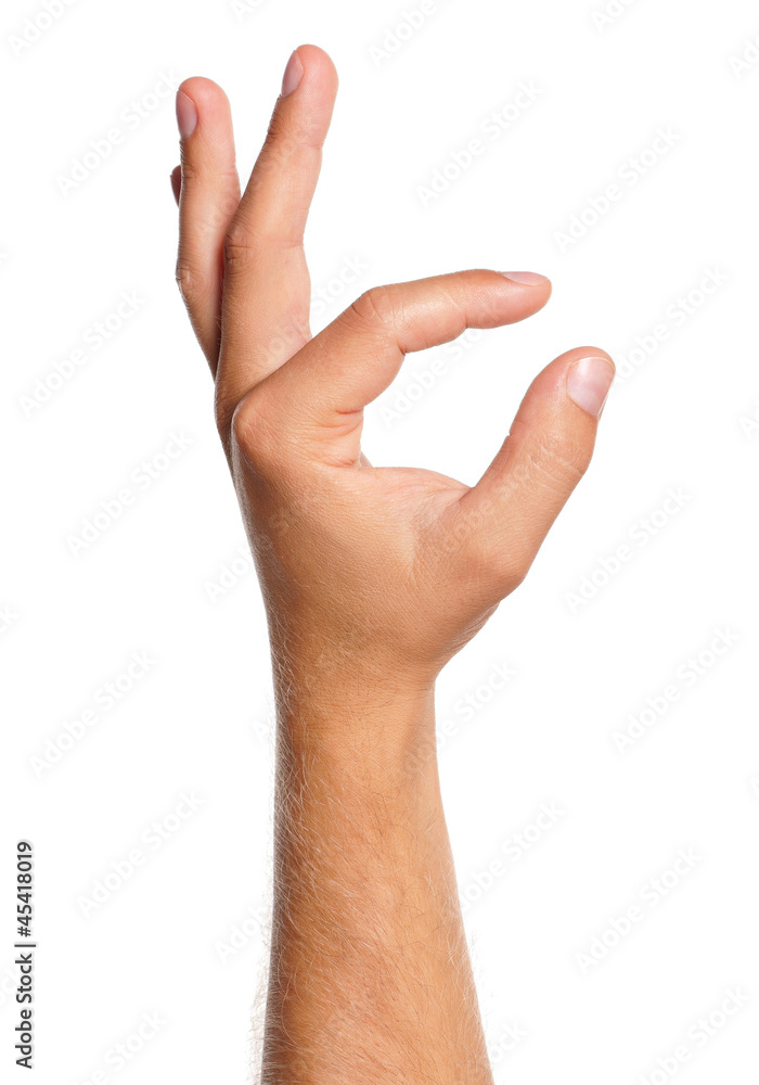 Man hand Man hand
