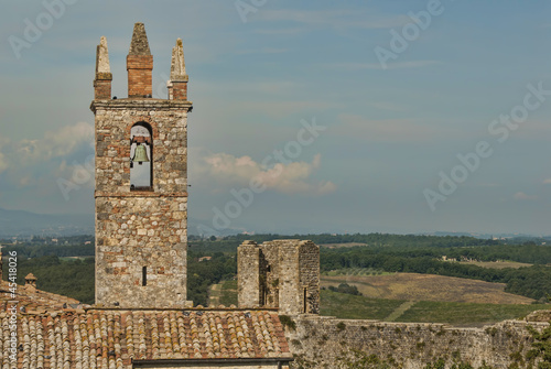 Bell & Tower of Monteriggioni Tuscany