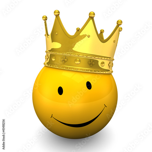 Fotografia Smiley Golden Crown