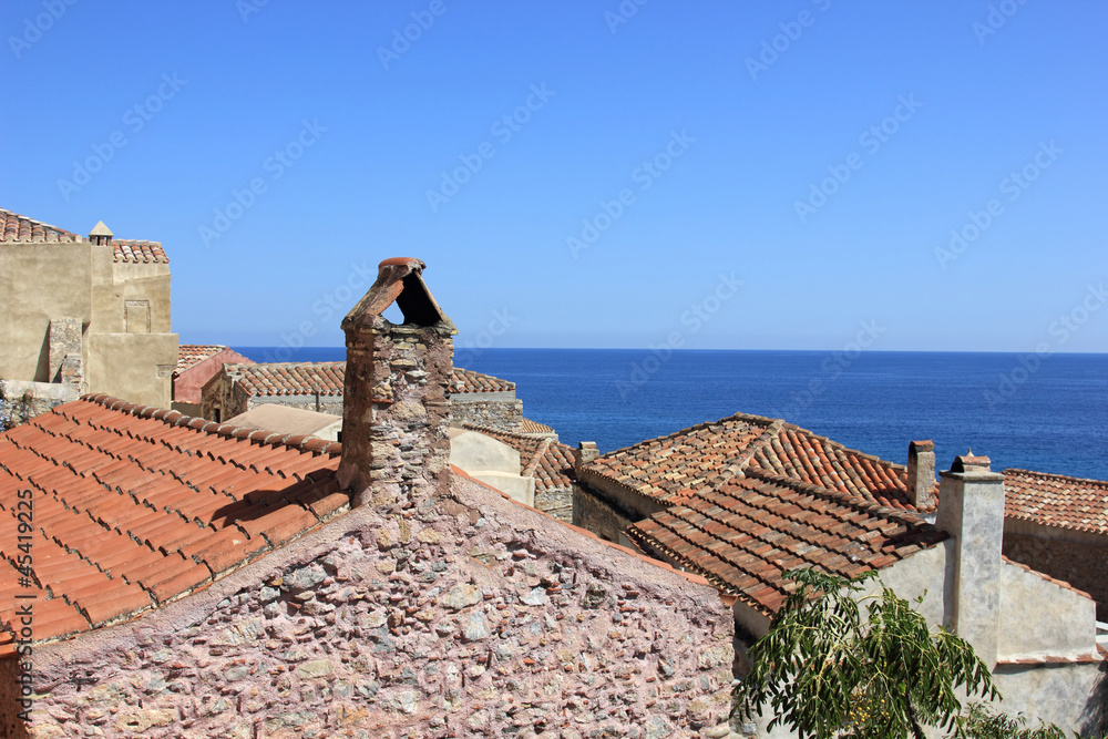 Obraz premium monemvasia greece