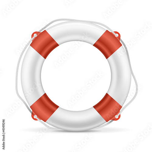 White Lifebuoy