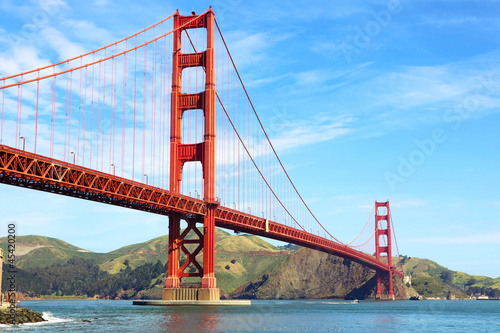 Golden Gate Bridge in San Francisco, California, USA