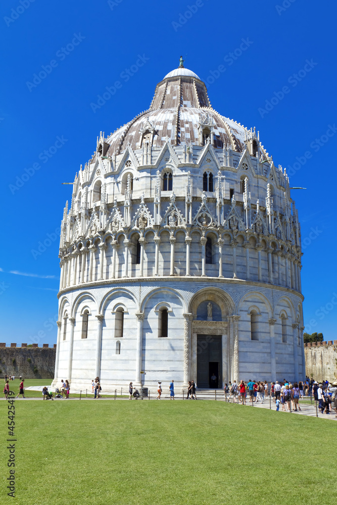 Pisa, Battistero di Piazza dei Miracoli