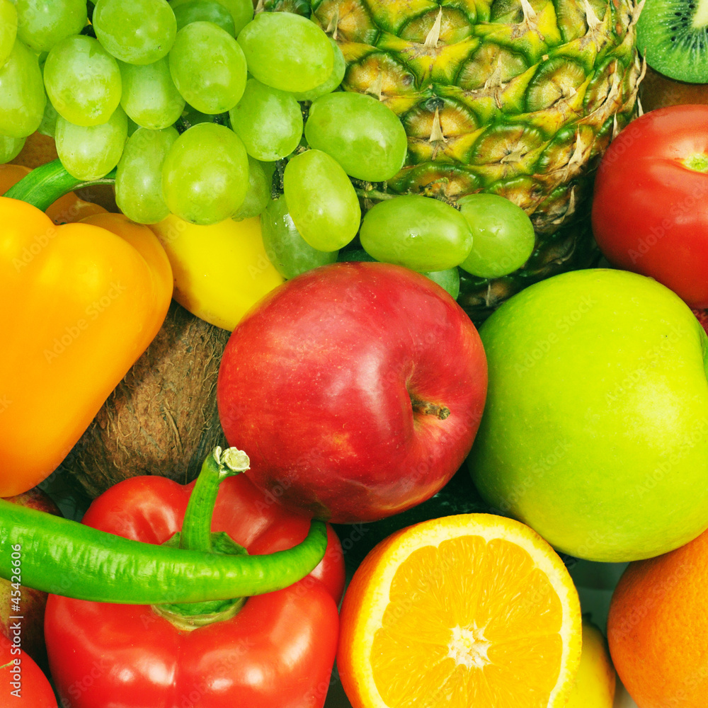 fruits and vegetables fruits and vegetables