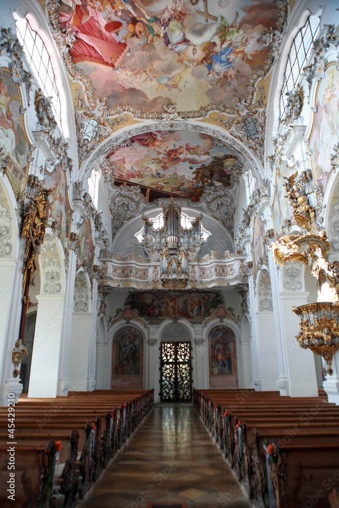 Obraz premium Welfenmünster Steingaden