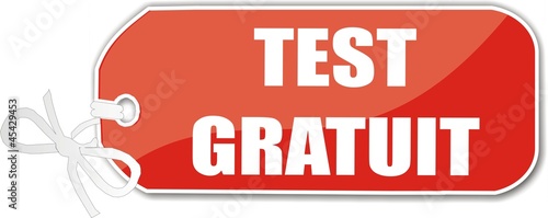étiquette test gratuit