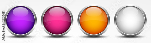 Vektor Buttons Blanko