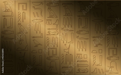 hieroglyphic poster