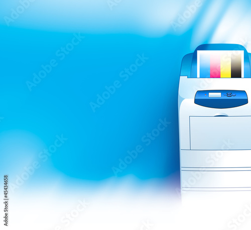 printer background abstract blue texture
