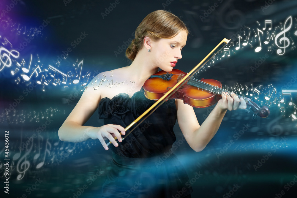 Fototapeta premium Magic music