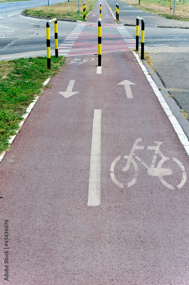 Obraz premium Bicycle track
