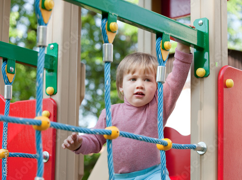 two-year child at playground © JackF