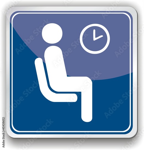 panneau salle d'attente