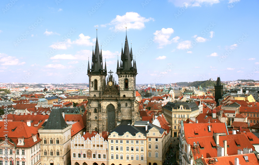 Fototapeta premium Old Town Square, Tyn Church