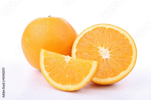isolated orange