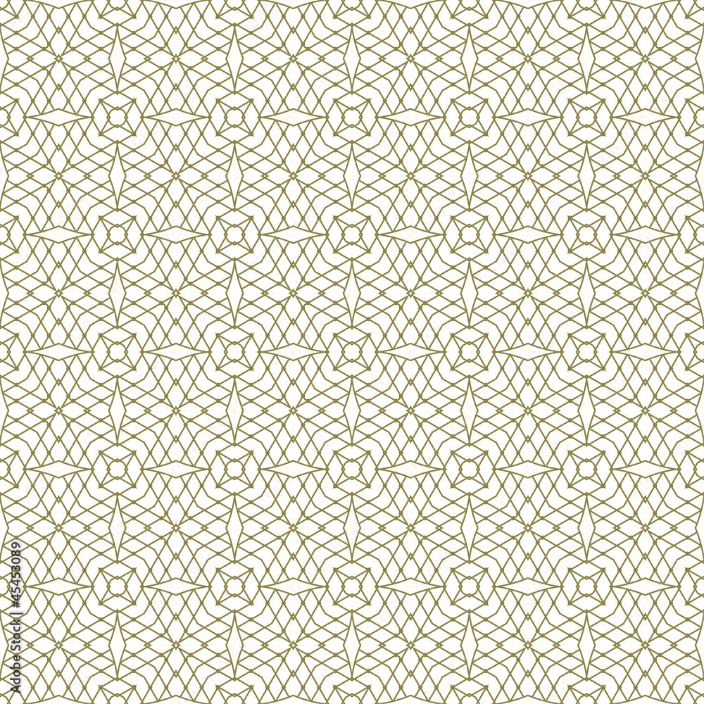 Vector seamless guilloche background