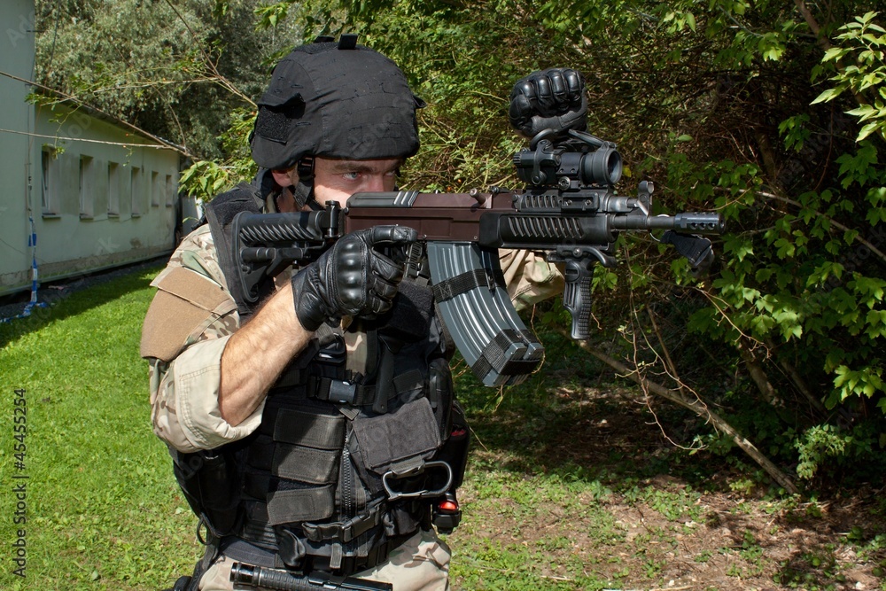 soldier special counterterrorism unit, sa.vz.58 soldier special counterterrorism unit, sa.vz.58