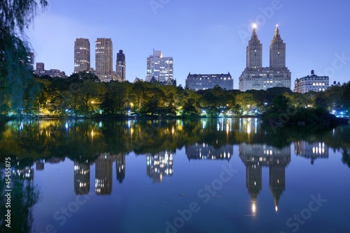 The Lake in Central Park New York City