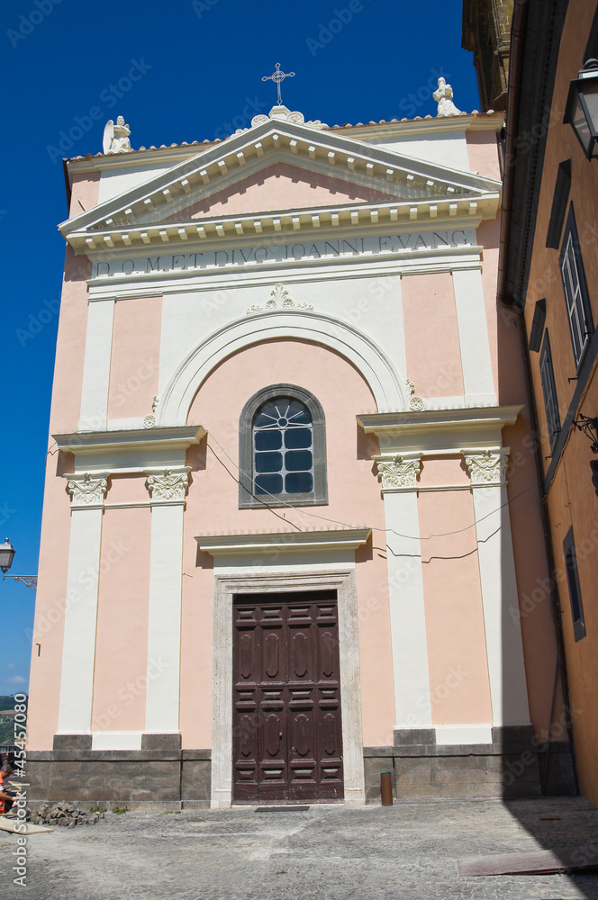 Church of St. Giovanni Evangelista. Orvieto. Umbria. Italy.