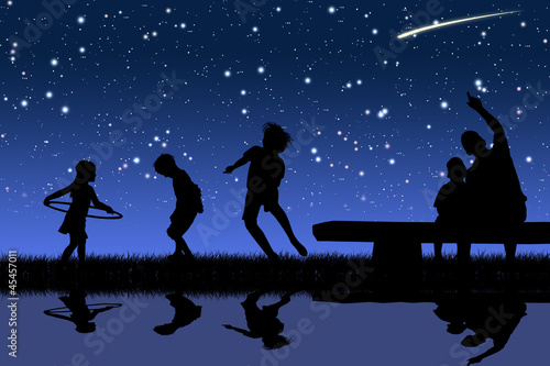 children playing