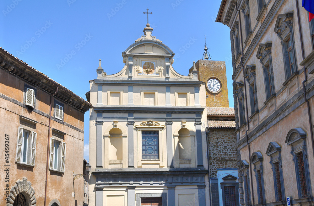 Church of SS. Giuseppe e Giacomo. Orvieto. Umbria. Italy.