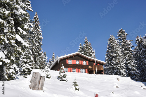 Holiday cottage in Braunwald, famous Swiss skiing resort