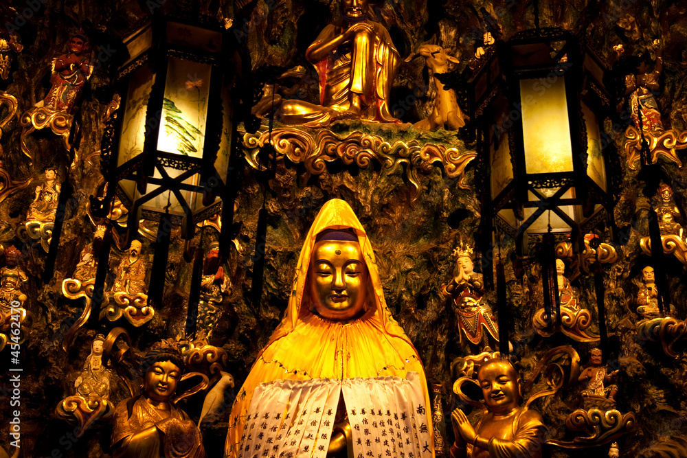 Obraz premium Longhua Temple Buddha