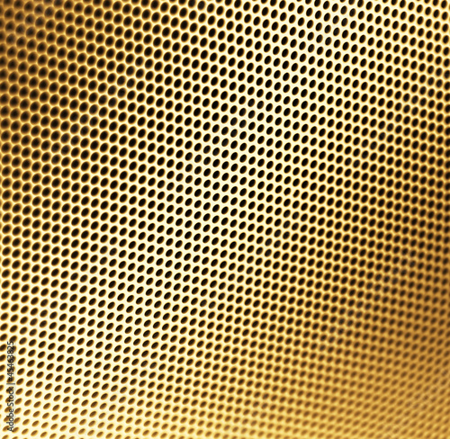 Golden mesh photo