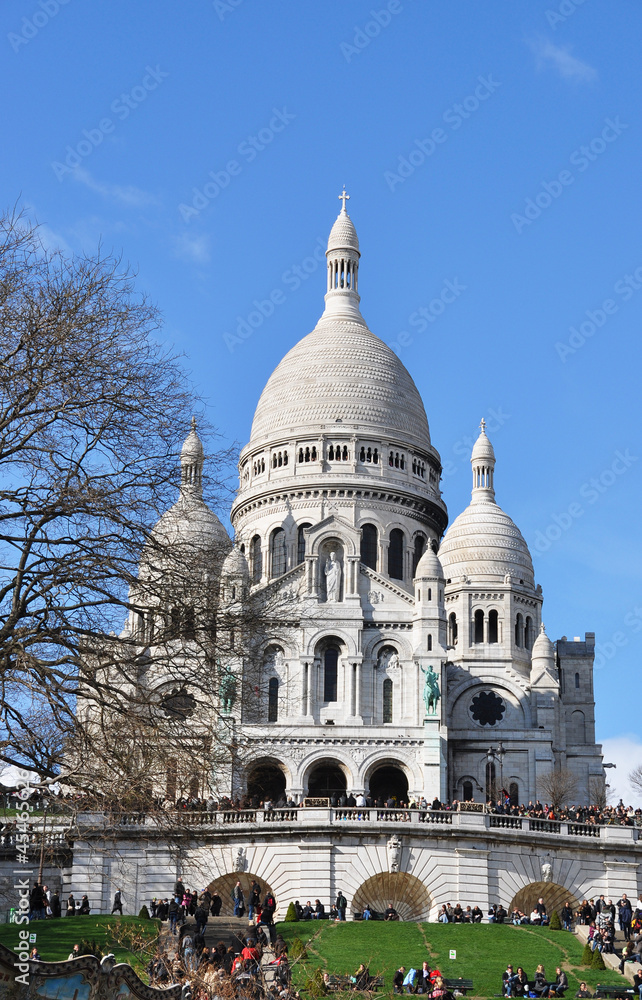 Basilique Sacre Coeur, Paris ..