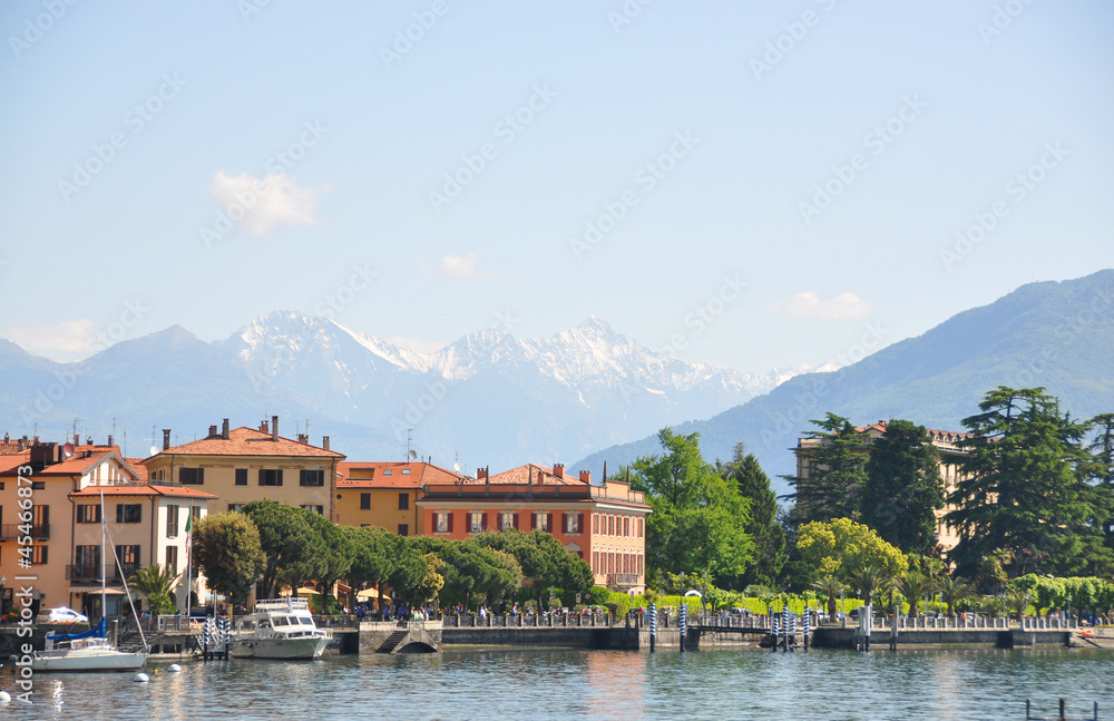Menaggio town at the famous Italian lake Como